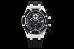 Audemars Piguet Factory AP Royal Oak Survivo Black Steel Case diameter 44mm Watch